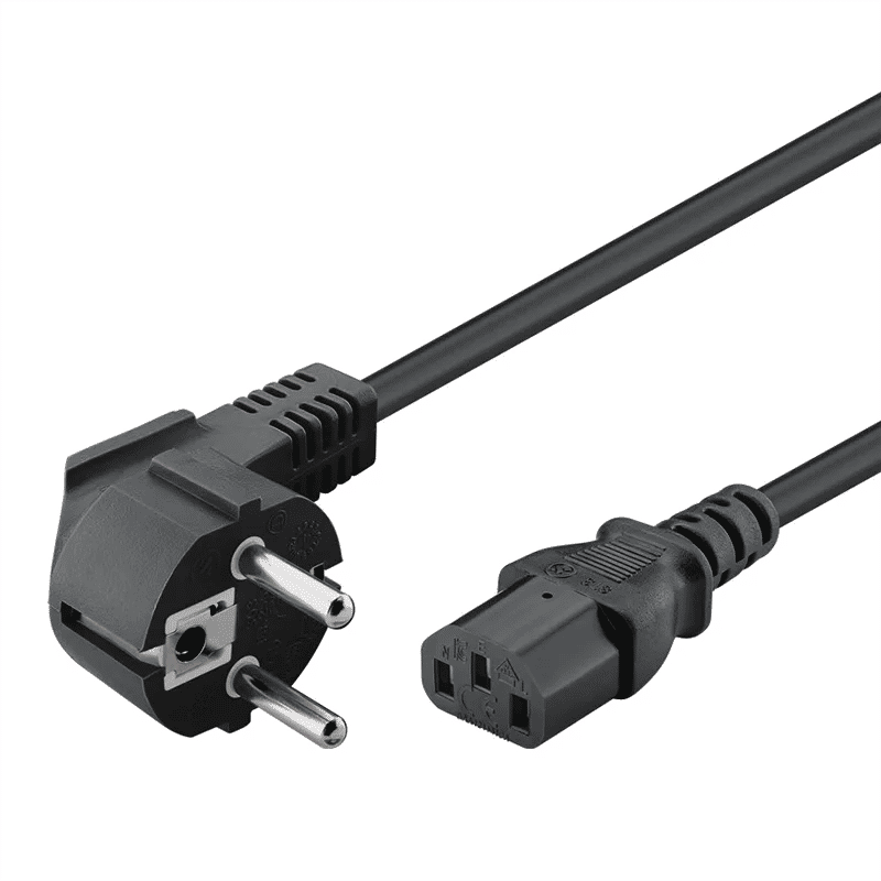 Καλώδιο Τροφοδοσίας Schuko Σε IEC C13 Μαύρο 1.5m Powertech CAB-P020 Καλώδιο Τροφοδοσίας Schuko Σε IEC C13 Μαύρο 1.5m Powertech CAB-P020