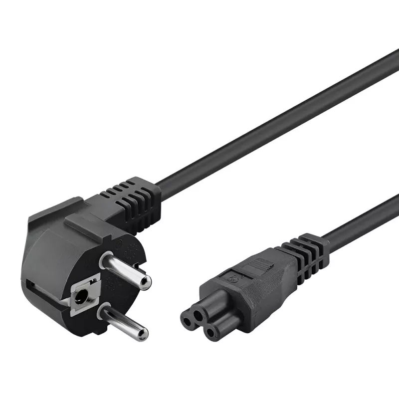 Καλώδιο Τροφοδοσίας Schuko σε IEC C5 3 Pin 1.5m Copper Μαύρο POWERTECH CAB-P035 Καλώδιο Τροφοδοσίας Schuko σε IEC C5 3 Pin 1.5m Copper Μαύρο POWERTECH CAB-P035