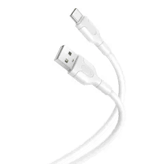 Καλώδιο USB-A Σε Type-C 2.1A Λευκό 1m XO NB212 Καλώδιο USB-A Σε Type-C 2.1A Λευκό 1m XO NB212