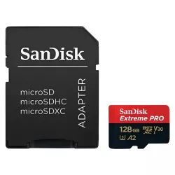 Κάρτα Μνήμης microSDXC 128GB U3 V30 A2 SanDisk Extreme Pro Κάρτα Μνήμης microSDXC 128GB U3 V30 A2 SanDisk Extreme Pro