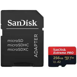 Κάρτα Μνήμης microSDXC 256GB U3 V30 A2 SanDisk Extreme Pro Κάρτα Μνήμης microSDXC 256GB U3 V30 A2 SanDisk Extreme Pro