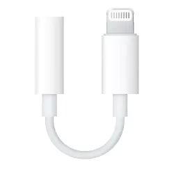 Lightning Σε 3.5mm Ακουστικών Λευκό Apple MMX62AM/A Lightning Σε 3.5mm Ακουστικών Λευκό Apple MMX62AM/A