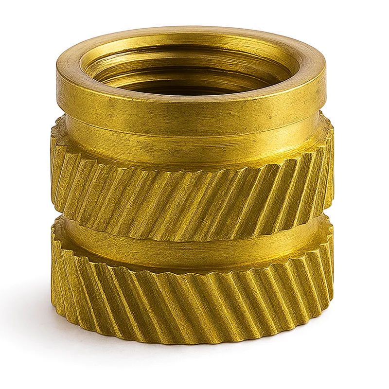 M2 Heat Set Inserts Knurled Brass OD 4mm x 6mm M2 Heat Set Inserts Knurled Brass OD 4mm x 6mm