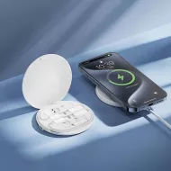 Μαγνητικός Ασύρματος Φορτιστής Qi 15W Adapter Family Box Λευκό XO CX031 Μαγνητικός Ασύρματος Φορτιστής Qi 15W Adapter Family Box Λευκό XO CX031