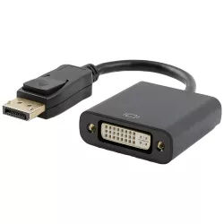 Μετατροπέας DisplayPort Αρσενικό Σε DVI Θηλυκό Καλώδιο 0.2m Μετατροπέας DisplayPort Αρσενικό Σε DVI Θηλυκό Καλώδιο 0.2m