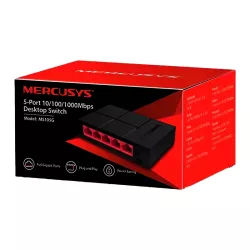 Switch Gigabit 5 Θυρών 10/100/1000 Mercusys MS105G v1 Switch Gigabit 5 Θυρών 10/100/1000 Mercusys MS105G v1