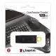 USB Flash Drive 128GB USB 3.2 Μαύρο Κίτρινο Kingston Exodia