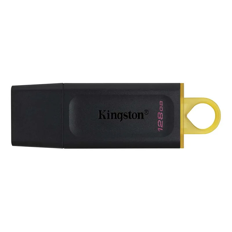 USB Flash Drive 128GB USB 3.2 Μαύρο Κίτρινο Kingston Exodia