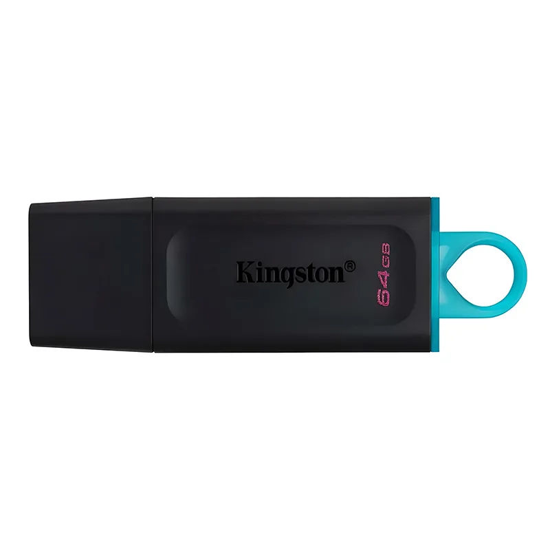 USB Flash 64GB USB 3.2 Μαύρο-Μπλε Kingston Exodia DTX/64GB