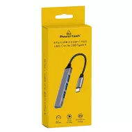 USB Hub 4 Θυρών USB-C 5Gbps Γκρι POWERTECH PT-1113 USB Hub 4 Θυρών USB-C 5Gbps Γκρι POWERTECH PT-1113