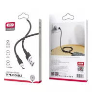 XO NB208 Καλώδιο Type-C Liquid Silicone 1m Μαύρο – Γρήγορη Φόρτιση & Δεδομένα XO NB208 Καλώδιο Type-C Liquid Silicone 1m Μαύρο – Γρήγορη Φόρτιση & Δεδομένα