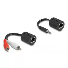 Audio Extender 3.5mm Σε RCA Μέσω RJ45 Έως 50m 87859 DELOCK Audio Extender 3.5mm Σε RCA Μέσω RJ45 Έως 50m 87859 DELOCK