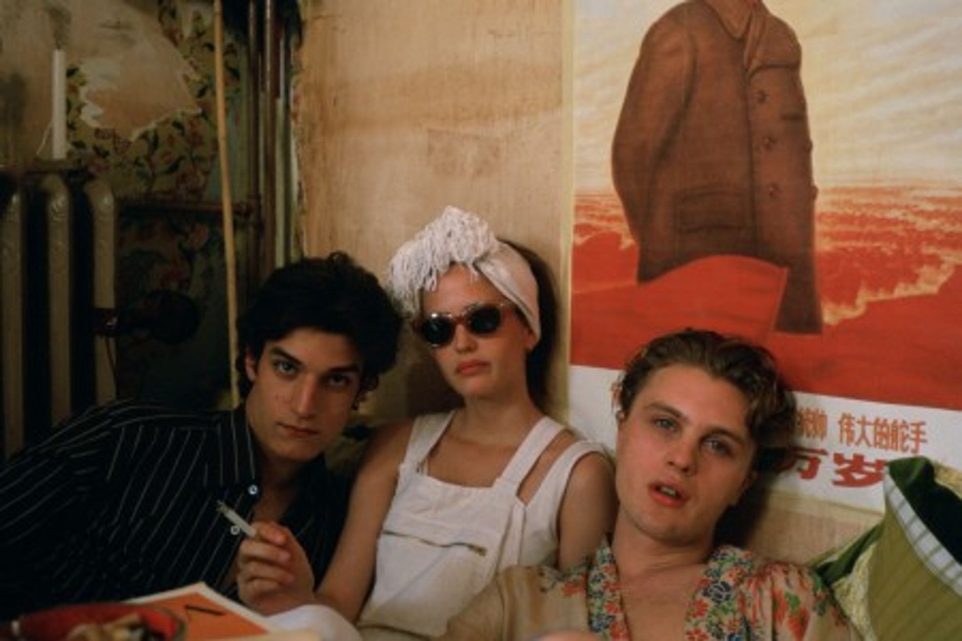 Louis Garrel, Michael Pitt and Eva Green in The Dreamers (Bernardo  Bertolucci, 2003), By Fashion x Film