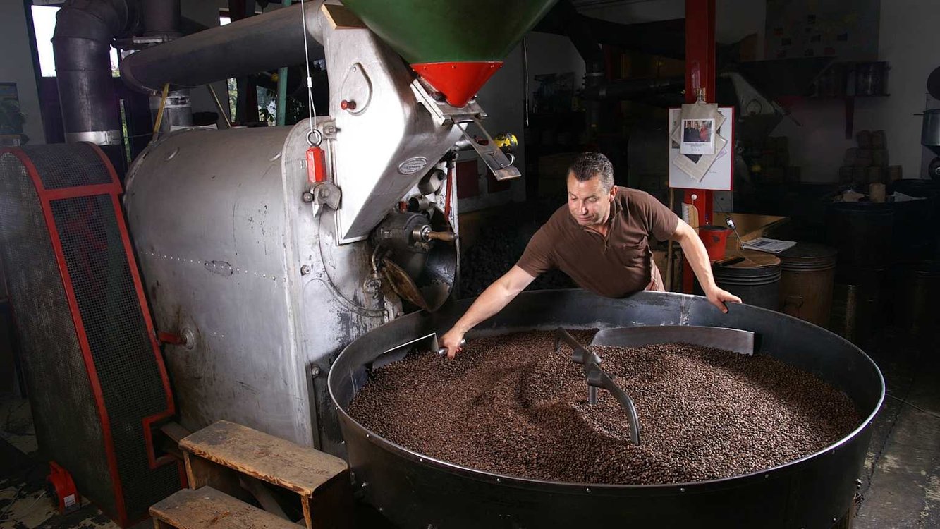 Besichtigung Mondial Produkte / Kaffee Ferrari