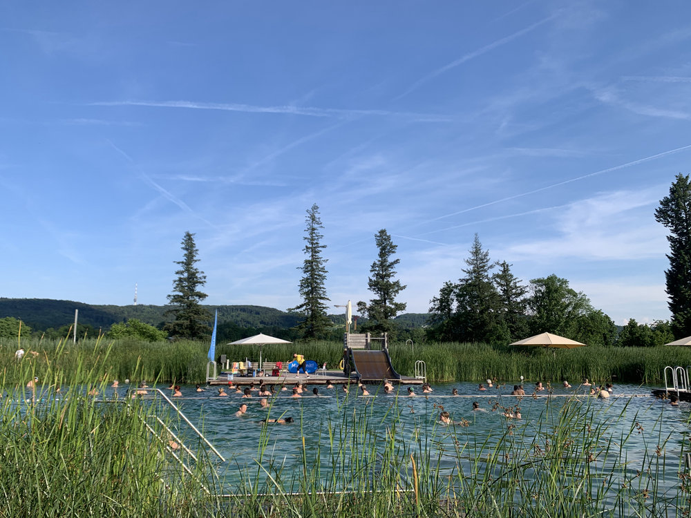 Aktiv! im Sommer - Wöchentliche outdoor Wasserkurse im Naturbad Riehen
