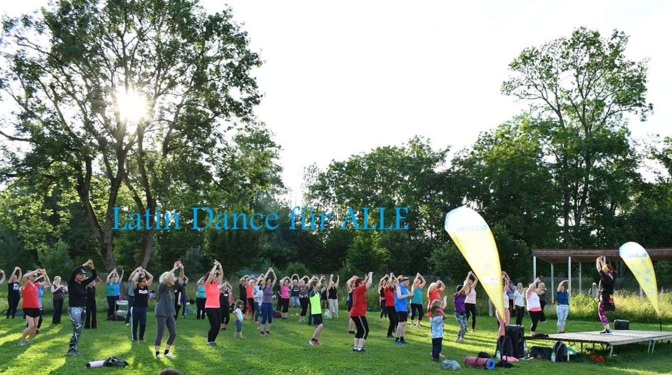 Gratisfitness im Park: Latin Dance by Allschwil bewegt