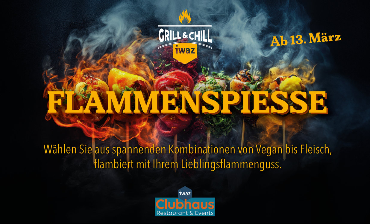 Flammenspiesse - das heisse Essvergnügen