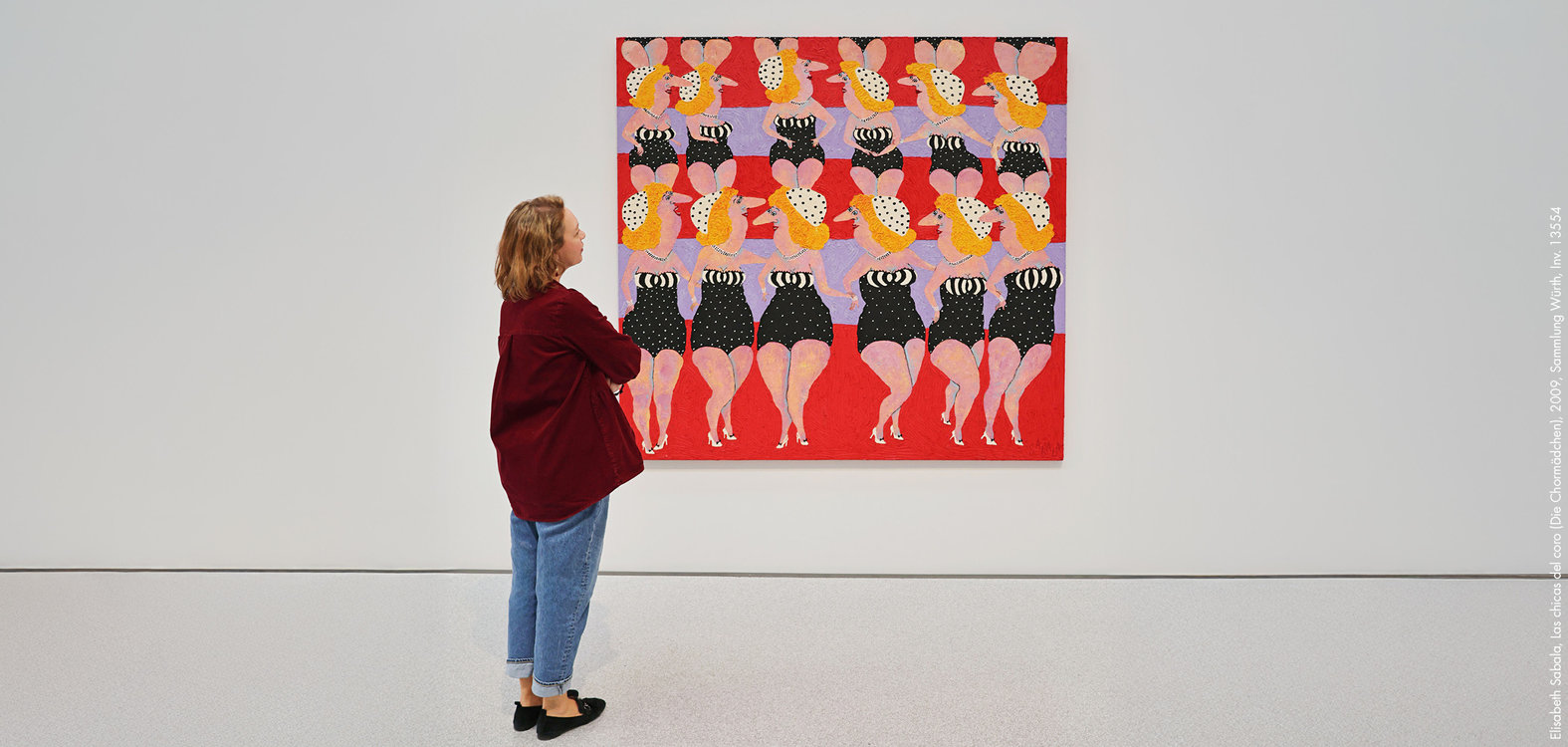 Elisabeth Sabala, Las chicas del coro (Die Chormädchen), 2009, Sammlung Würth, Inv. 13554