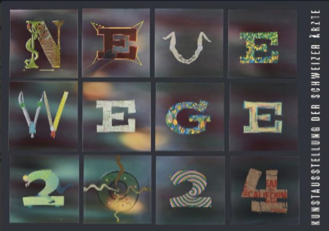Neue Wege – Kunstausstellung der Schweizer Ärzte