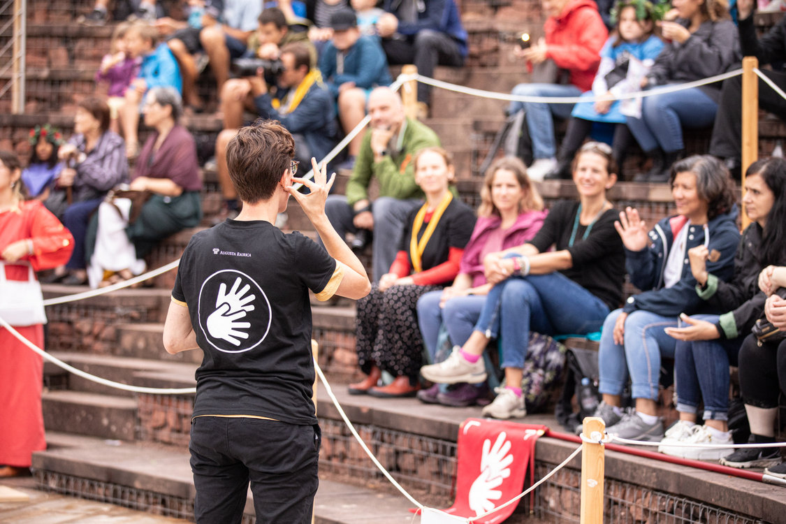 Römerfest: Programm in Gebärdensprache