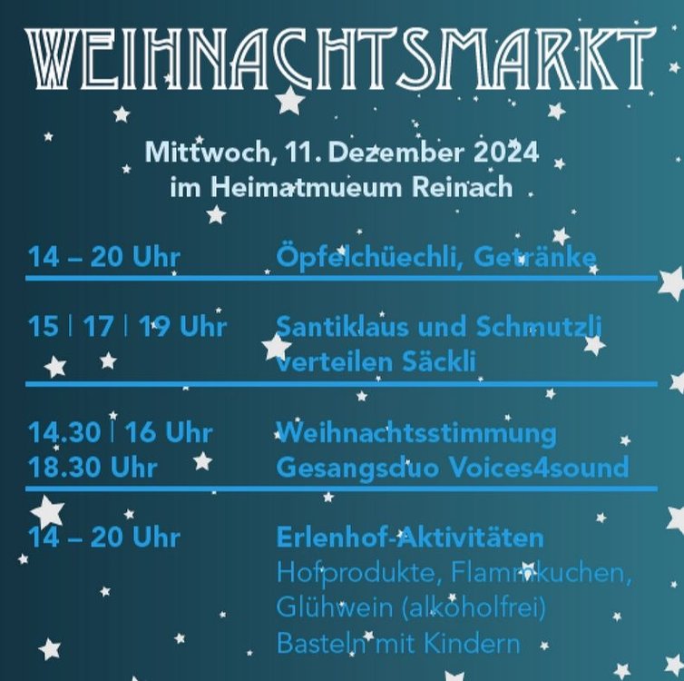 Öpfelchuechli und Weihnachtsbaum als Tradition