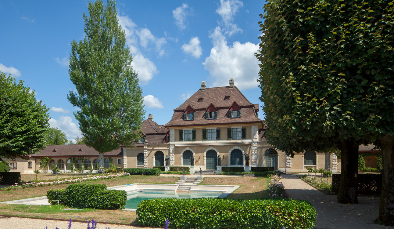 Die Villa des Antikenfreundes René Clavel