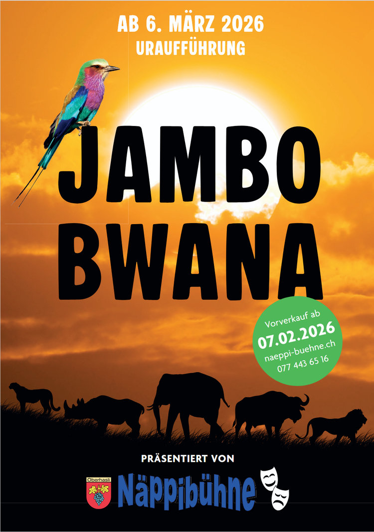 Näppibühne präsentiert: Jambo Bwana - URAUFFÜHRUNG!