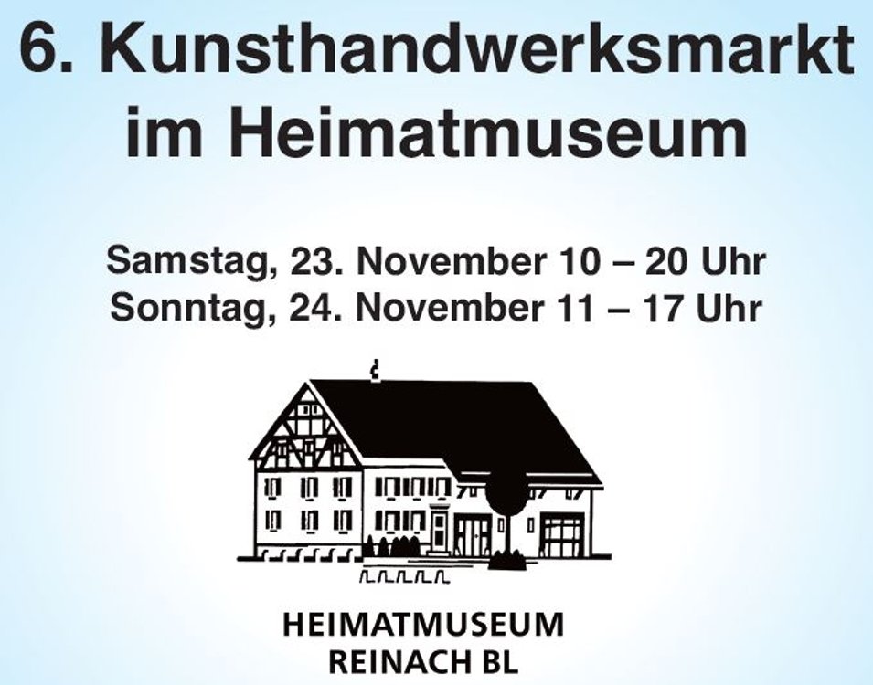 6. Kunsthandwerksmarkt im Heimatmuseum