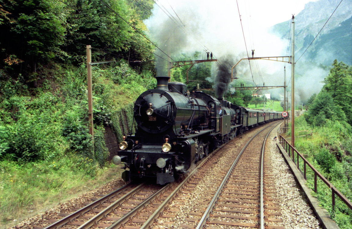 Dampf am Gotthard und Gotthard-Bahntage