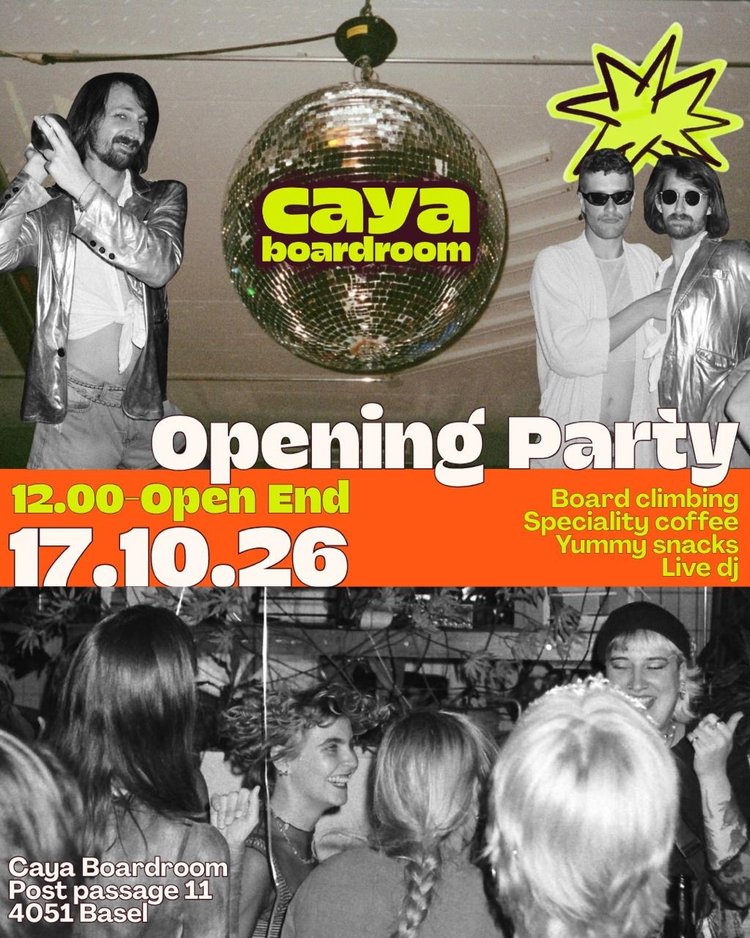 Caya Climb - The Boardroom - Eröffnungsparty 17.Oktober