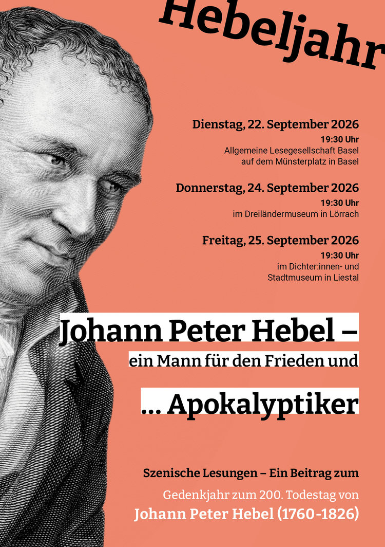 Johann Peter Hebel – ein Mann für den Frieden und … Apokalyptiker