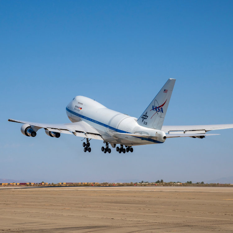 SOFIA, die fliegende Sternwarte © NASA