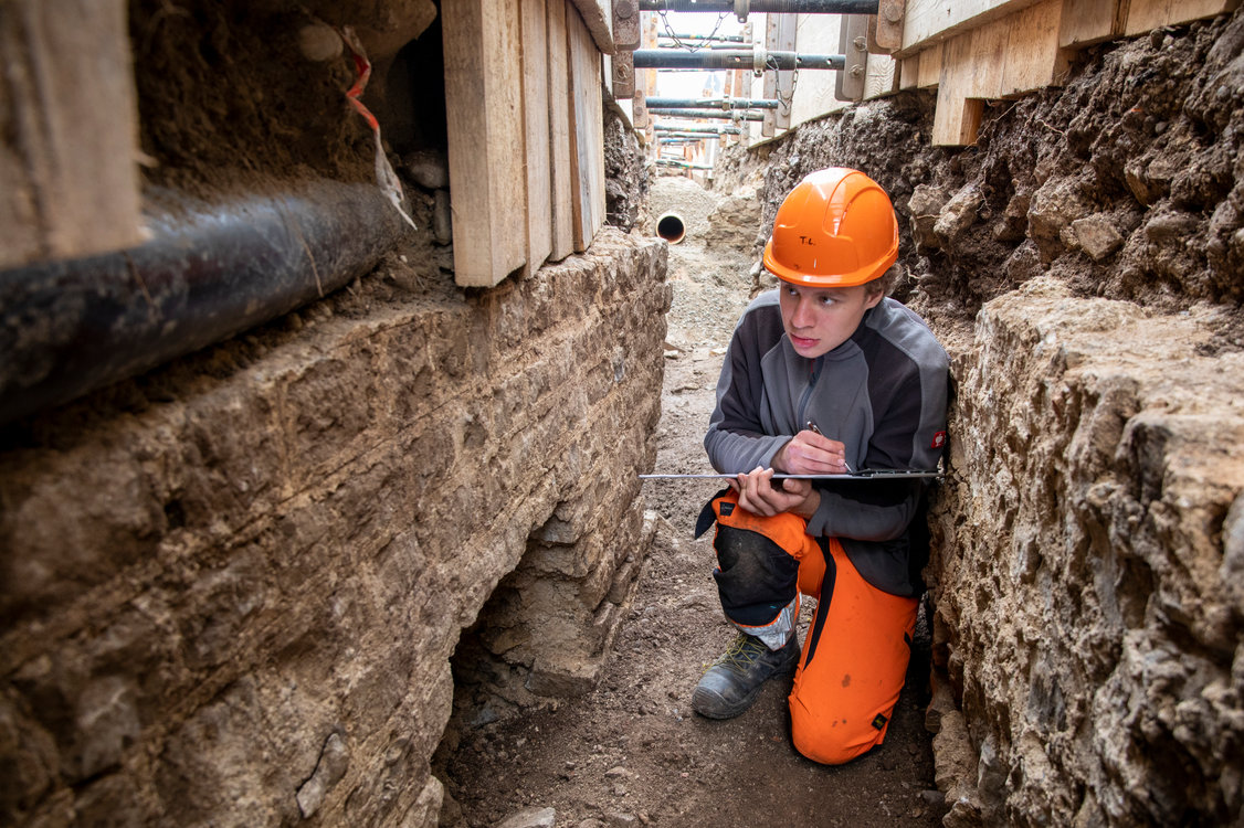 Archäologie Live: Blick in eine aktuelle Ausgrabung