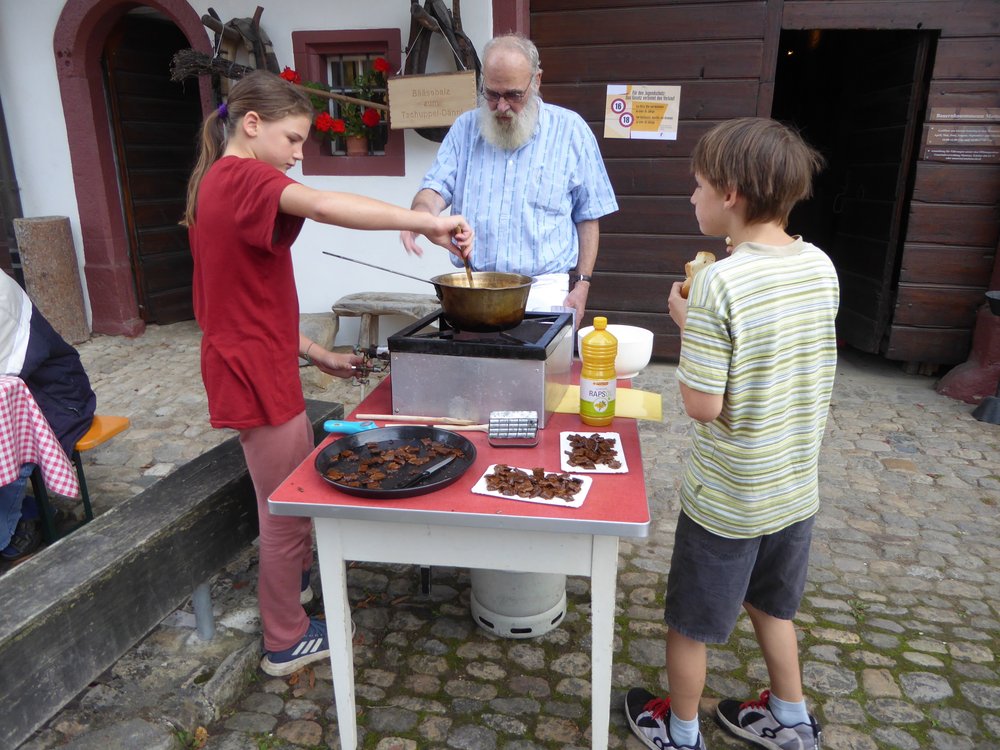 Arbeitstag im Bauernhausmuseum