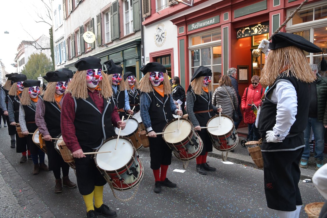 Baselland Tourismus Fasnacht 2025 an der Rheingasse