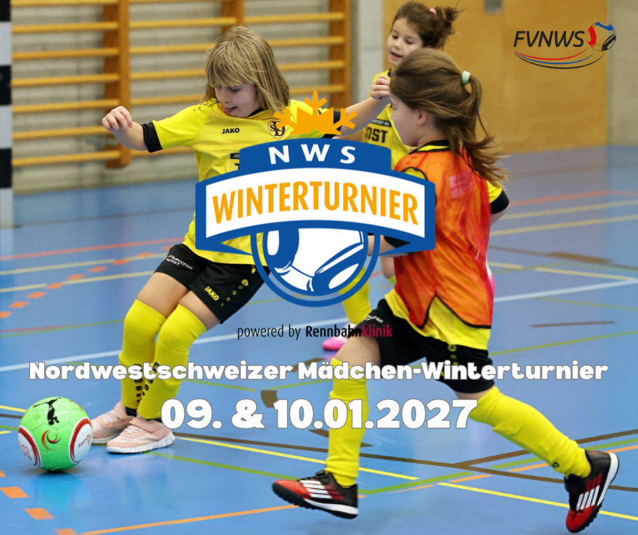 Nordwestschweizer Mädchen-Winterturnier 2027 powered by Rennbahnklinik