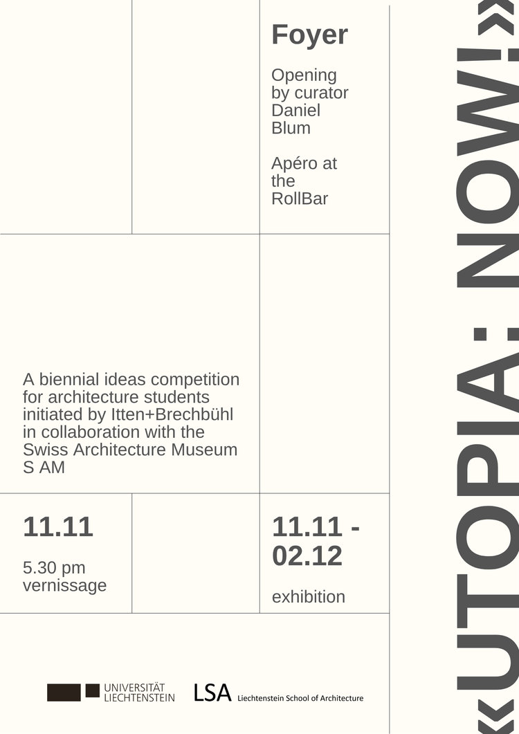 Vernissage «UTOPIA: NOW!»