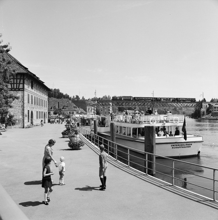 Avec le Wyländerli à la fête du port