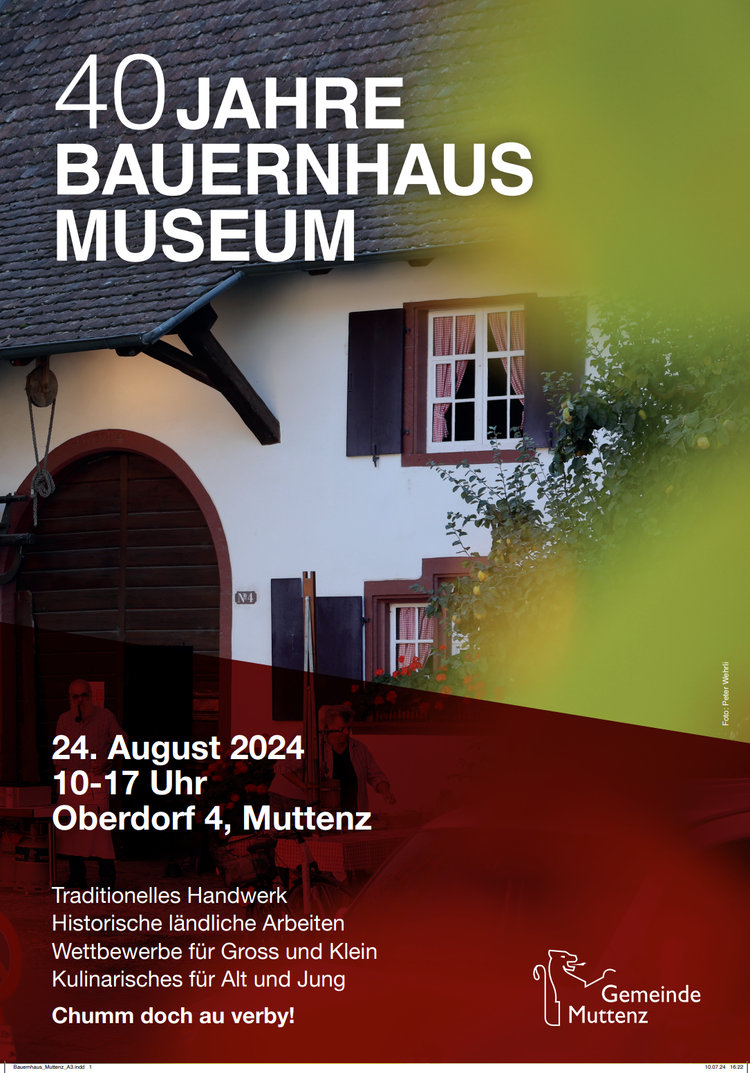 40 Jahre Bauernhausmuseum – Jubiläum mit Handwerkermarkt