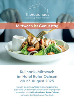 Kulinarik-Mittwoch im Hotel Roter Ochsen - im Herzen von Solothurn!