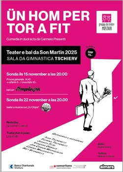 Teater e bal da Son Martin Ün hom per tor a fit