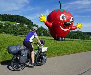 Um die Welt mit Velo und Schiffen