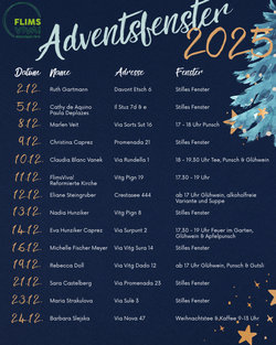 Adventsfenster Flims Adventsfenster Flims