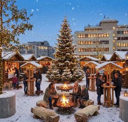 Weihnachtsmarkt im Luberzenareal