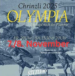 Chrinzli 25 Abendvorstellung Freitag