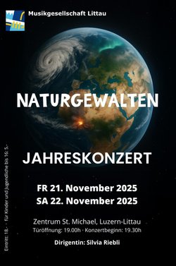 Jahreskonzert 2025 Naturgewalten