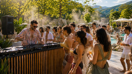 Day-Rave mit DJ Tahiti Snow in der Therme Zurzach