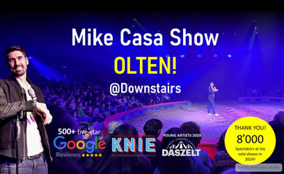 Mike Casa stand-up comedy show in English – Olten