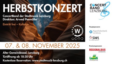 Herbstkonzert - ConcertBand Lenzburg
