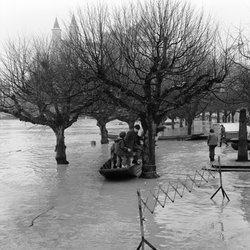 Hohe Wasser - Überschwemmungen und ihre Folgen für Aarburg
